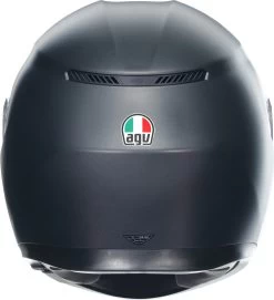 AGV Integralhelm K3 ECE 22.06 Mit Sonnenblende Und Max Vision Pinlock -Motorradbekleidungsgeschäft k3 2206 solid schwarz matt 4