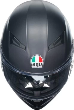AGV Integralhelm K3 ECE 22.06 Mit Sonnenblende Und Max Vision Pinlock -Motorradbekleidungsgeschäft k3 2206 solid schwarz matt 6