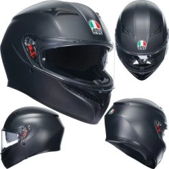 AGV Integralhelm K3 ECE 22.06 Mit Sonnenblende Und Max Vision Pinlock