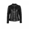 Helstons Damen-Lederjacke KATE Wasserdicht Softleder Mit Stretcheinsätzen