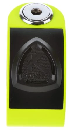 Kovix Alarm Bremsscheibenschloss KD6 Mit 6mm Pin 120dB Protection Level 6 -Motorradbekleidungsgeschäft kd6 fluo gruen 2