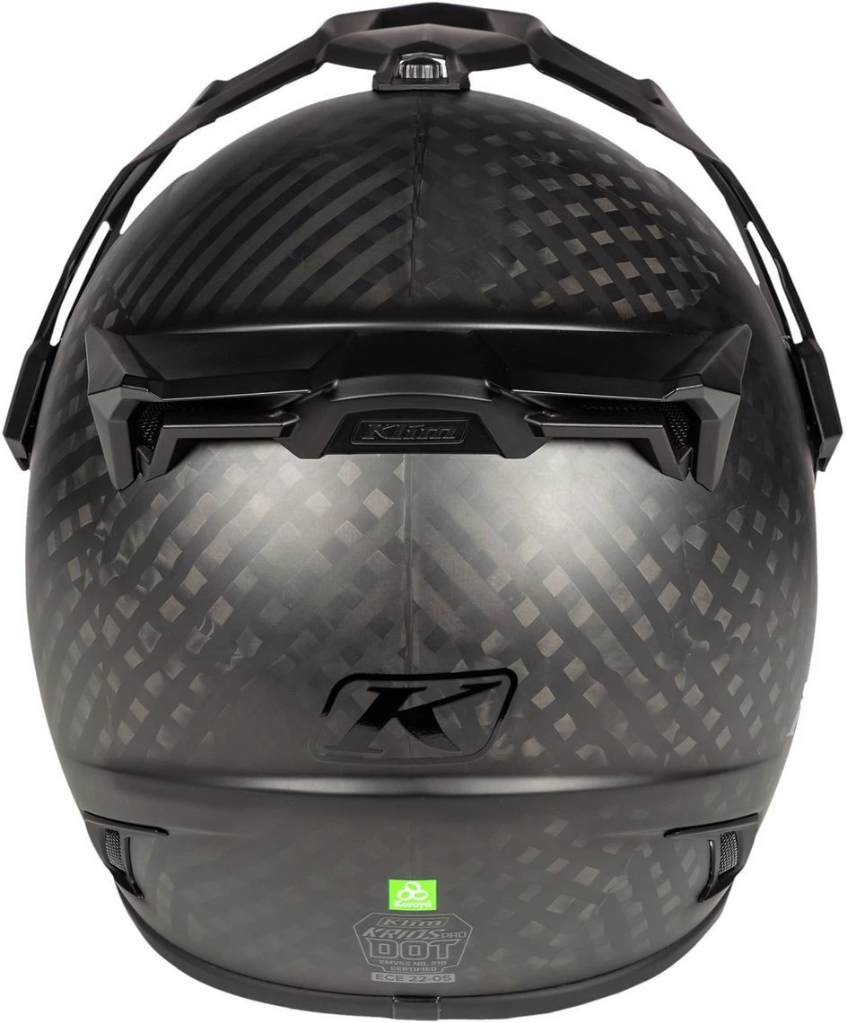 Klim Endurohelm KRIOS PRO Adventure Helm Carbon ECE 10 Klim Endurohelm KRIOS PRO Adventure Helm Carbon ECE – Bild 8