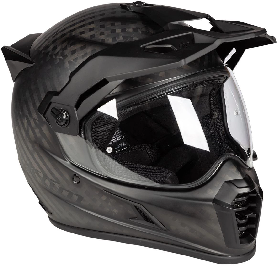 Klim Endurohelm KRIOS PRO Adventure Helm Carbon ECE 12 Klim Endurohelm KRIOS PRO Adventure Helm Carbon ECE – Bild 10
