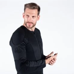 Knox Protektorenshirt URBANE PRO MK2 Für Herren CE Mit Micro-Lock Protektoren -Motorradbekleidungsgeschäft knox urbane pro mk2 herren schwarz 13