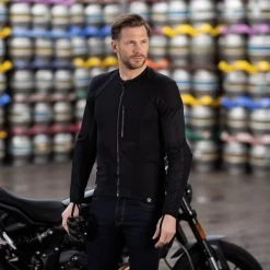 Knox Protektorenshirt URBANE PRO MK2 Für Herren CE Mit Micro-Lock Protektoren -Motorradbekleidungsgeschäft knox urbane pro mk2 herren schwarz 2