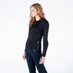 Knox Protektorenshirt URBANE PRO MK2 LADY Für Damen Mit Micro-Lock Vollprotektoren -Motorradbekleidungsgeschäft knox urbane pro mk2 schwarz 10