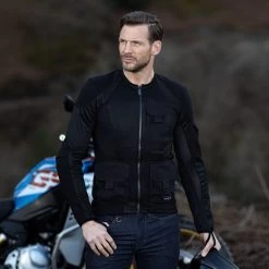 Knox Protektorenshirt URBANE PRO MK2 UTILITY Für Herren Mit 5 Taschen Und Micro-Lock Vollprotektoren -Motorradbekleidungsgeschäft knox urbane pro utility mk2 schwarz 2