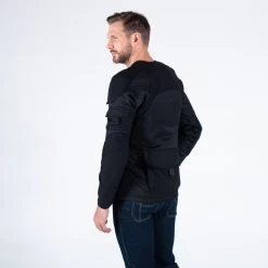 Knox Protektorenshirt URBANE PRO MK2 UTILITY Für Herren Mit 5 Taschen Und Micro-Lock Vollprotektoren -Motorradbekleidungsgeschäft knox urbane pro utility mk2 schwarz 4