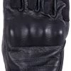 Knox Damen-Motorradhandschuhe HADLEIGH MK2 Leder Wasserdicht Mit Protektoren -Motorradbekleidungsgeschäft knox hadleigh mk2 schwarz 1