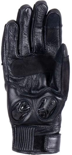 Knox Damen-Motorradhandschuhe HADLEIGH MK2 Leder Wasserdicht Mit Protektoren -Motorradbekleidungsgeschäft knox hadleigh mk2 schwarz 7