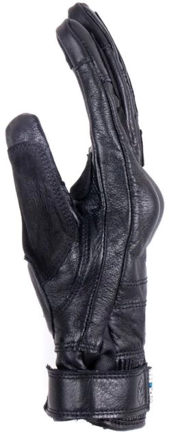 Knox Damen-Motorradhandschuhe HADLEIGH MK2 Leder Wasserdicht Mit Protektoren -Motorradbekleidungsgeschäft knox hadleigh mk2 schwarz 8