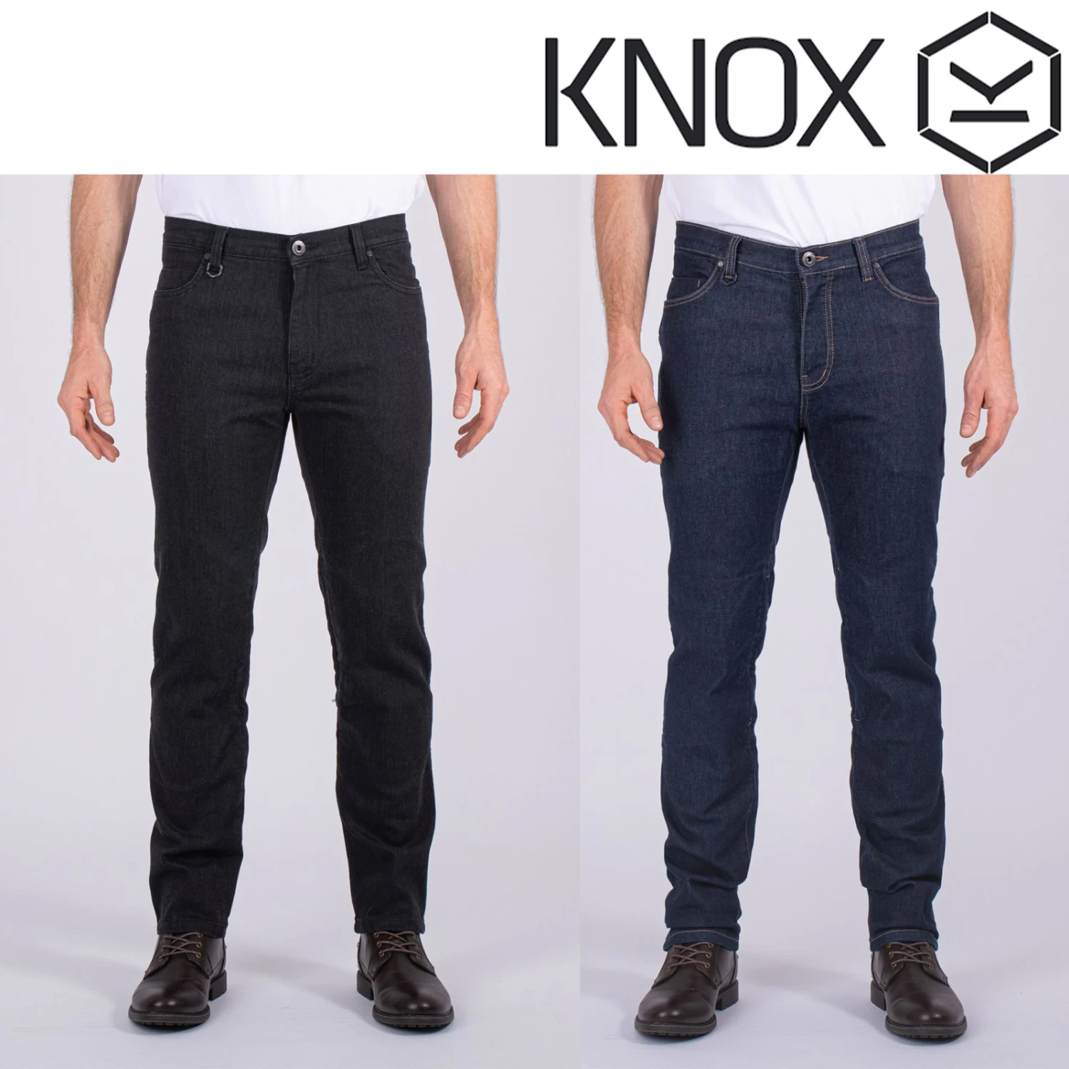 Knox Motorradjeans RICHMOND MK II Denim Für Herren Cordura CE Aramid Mit Protektoren 4 Knox Motorradjeans RICHMOND MK II Denim Für Herren Cordura CE Aramid Mit Protektoren – Bild 2