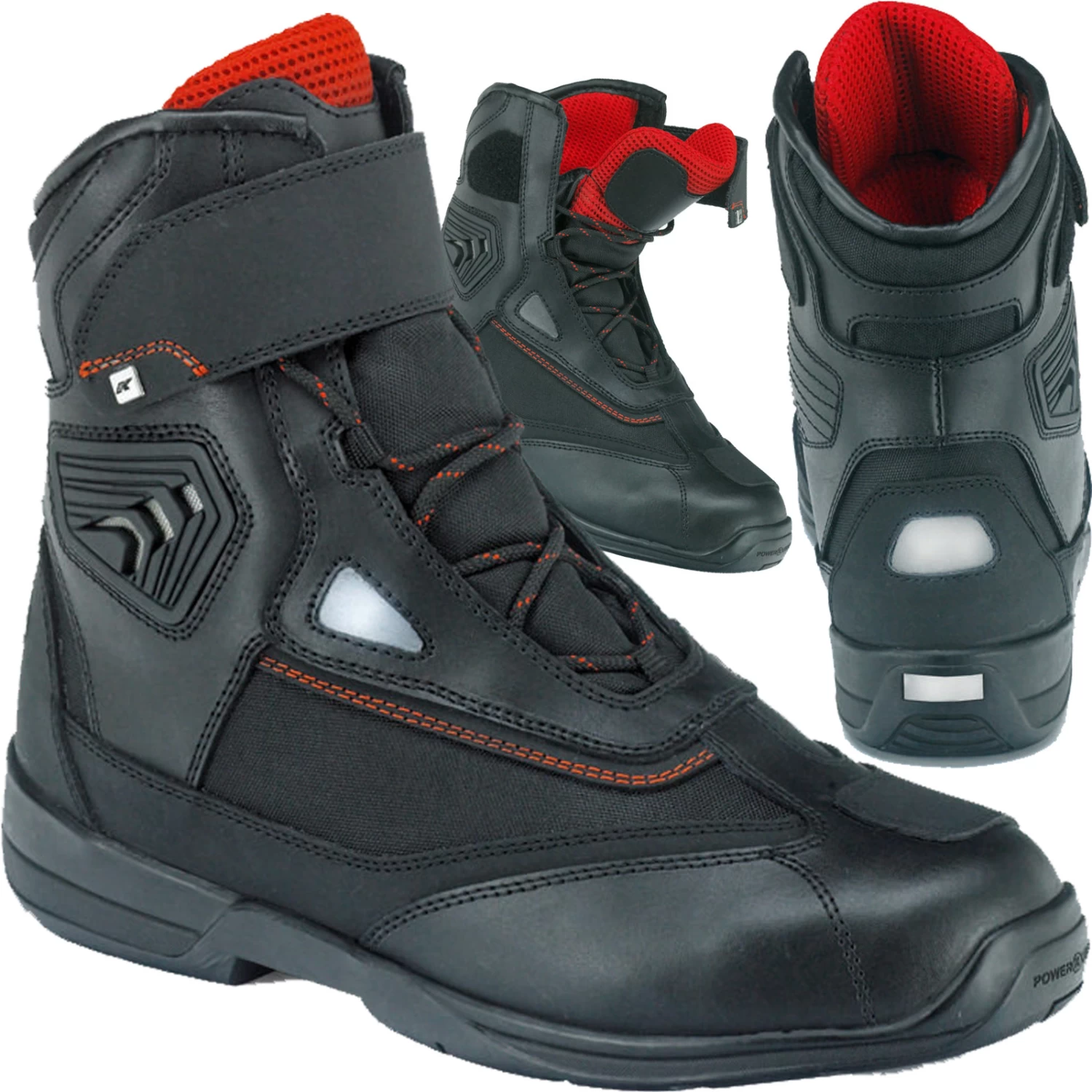 Kochmann Motorradstiefel RUNNER Sportlich Wasserdichter Schnürstiefel Aus Rindleder Mit Sicherheitsreflektoren 3 Kochmann Motorradstiefel RUNNER Sportlich Wasserdichter Schnürstiefel Aus Rindleder Mit Sicherheitsreflektoren