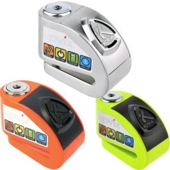 Kovix Alarm Bremsscheibenschloss KD6 Mit 6mm Pin 120dB Protection Level 6 -Motorradbekleidungsgeschäft kovix kd6 ebay