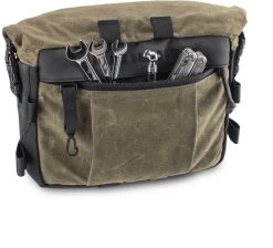 Kriega Lenkertasche ROAM HANDLEBAR BAG Roland Sands Design Wasserdicht Mit Smartphone-Tasche -Motorradbekleidungsgeschäft kriega roam handlebar bag ranger 6