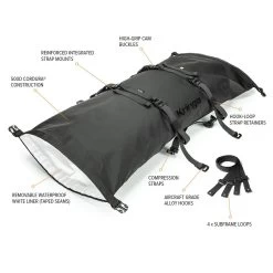 Kriega ROLLPACK 40 Gepäckrolle Motorrad 100% Wasserdicht Cordura Leicht 21 Kriega ROLLPACK 40 Gepäckrolle Motorrad 100% Wasserdicht Cordura Leicht -Motorradbekleidungsgeschäft kriega rollpack 40 detail 2