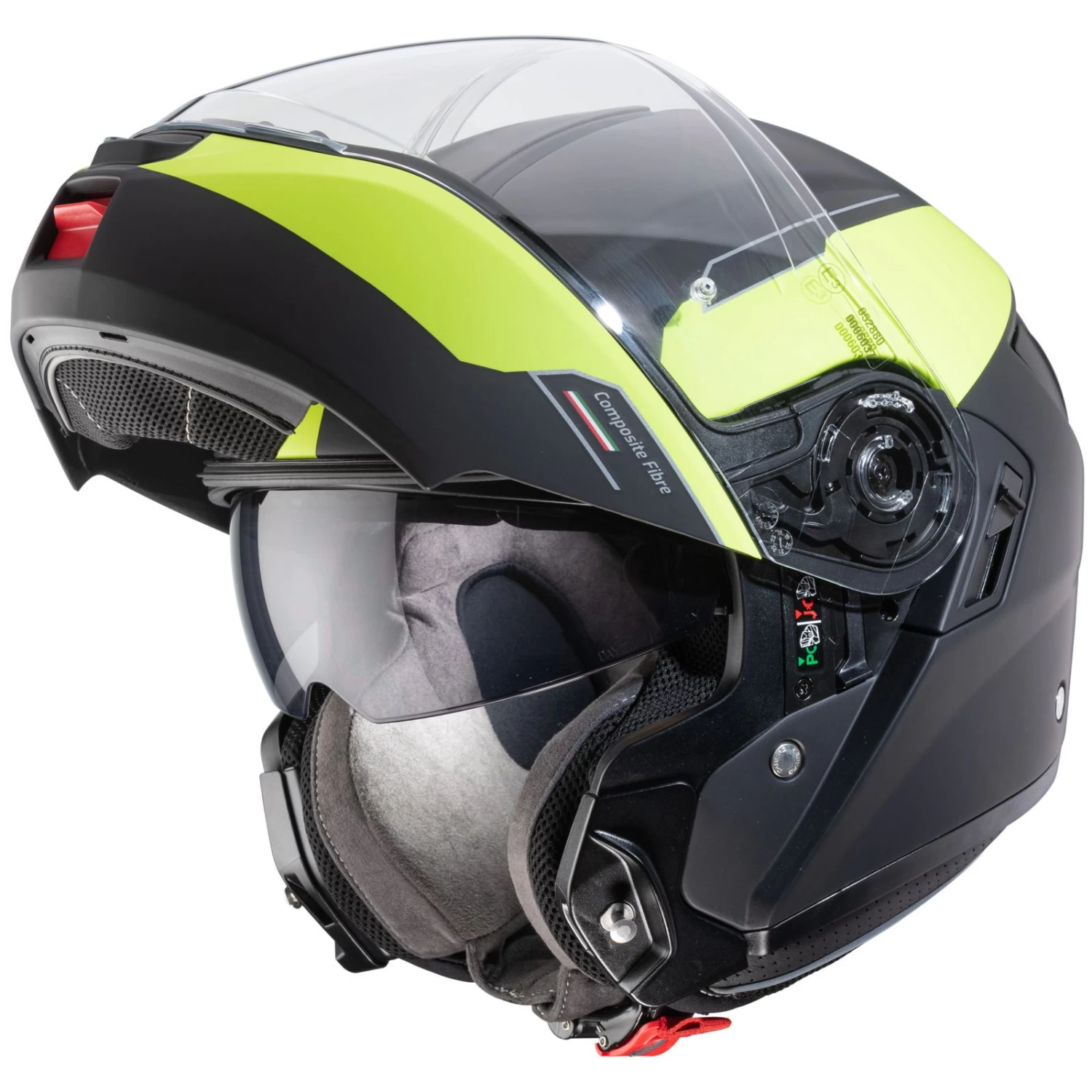 Caberg Klapphelm LEVO Mit Panorama Sichtfeld P/J Homologation Sonnenblende Und Pinlock 21 Caberg Klapphelm LEVO Mit Panorama Sichtfeld P/J Homologation Sonnenblende Und Pinlock – Bild 19