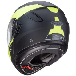 Caberg Klapphelm LEVO Mit Panorama Sichtfeld P/J Homologation Sonnenblende Und Pinlock 41 Caberg Klapphelm LEVO Mit Panorama Sichtfeld P/J Homologation Sonnenblende Und Pinlock -Motorradbekleidungsgeschäft levo matt schwarz gelb 4