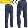 Lindstrands Motorradjeans HEMSE Mit Stretch Denim CE A -Motorradbekleidungsgeschäft lindstrands hemse blau haupt
