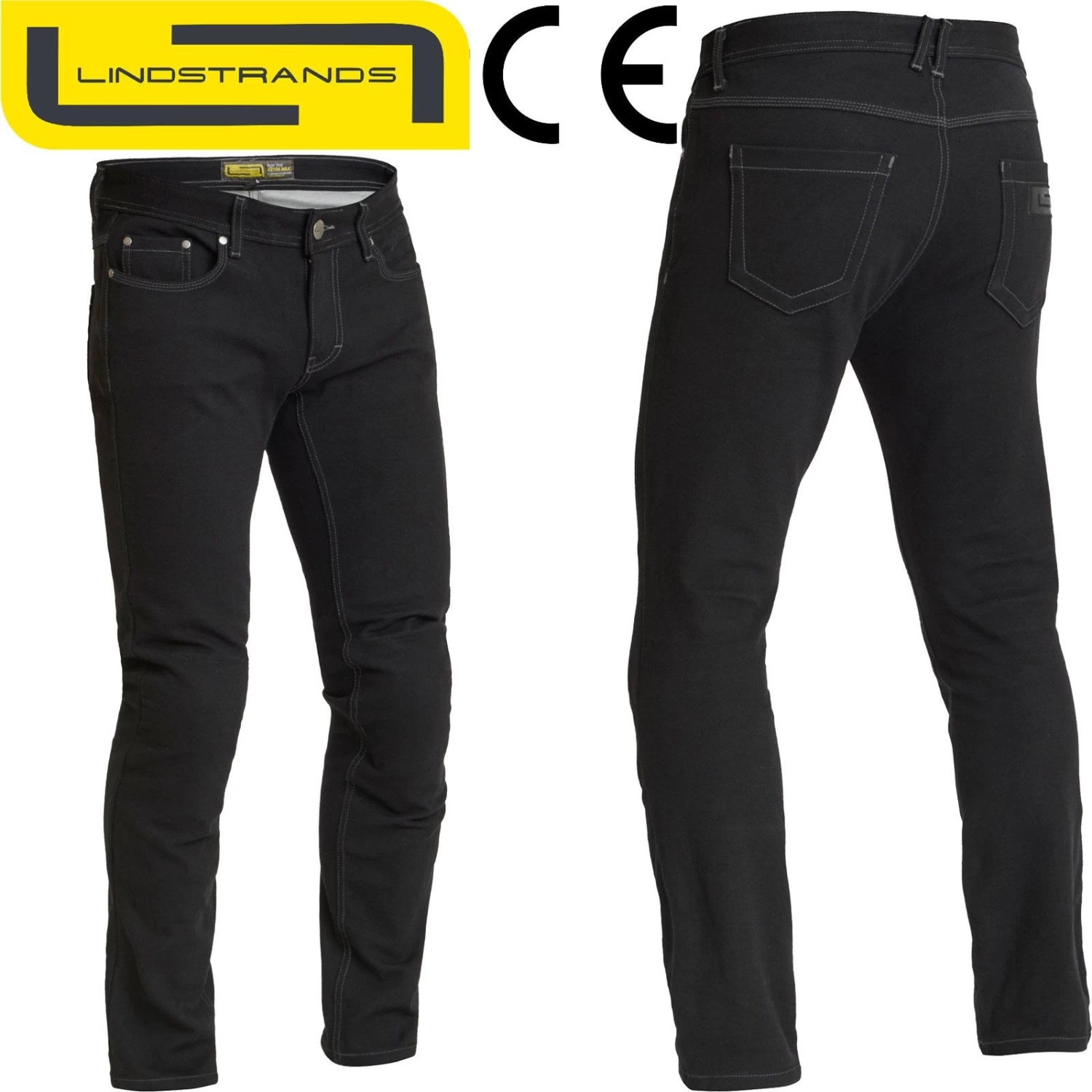 Lindstrands Motorradjeans LUND Single-Layer CE Baumwollstretch 3 Lindstrands Motorradjeans LUND Single-Layer CE Baumwollstretch
