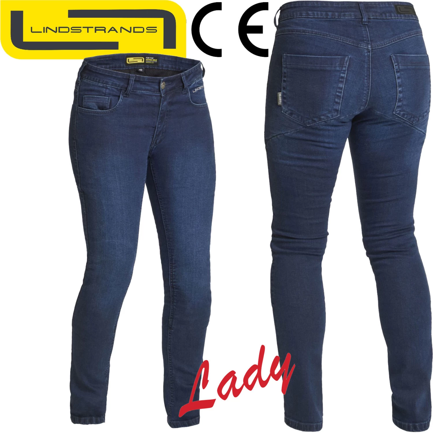 Lindstrans Damenjeans RONE LADIES Mit Hi-Art Verstärkungen Stretch CE Slim-Fit 3 Lindstrans Damenjeans RONE LADIES Mit Hi-Art Verstärkungen Stretch CE Slim-Fit