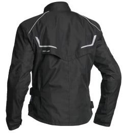 Lindstrands Damen-Motorradjacke HALDEN LADIES Wasserdicht Mit CE AA -Motorradbekleidungsgeschäft lindstrands halden lady schwarz 2