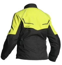 Lindstrands Damen-Motorradjacke HALDEN LADIES Wasserdicht Mit CE AA -Motorradbekleidungsgeschäft lindstrands halden lady schwarz gelb 2