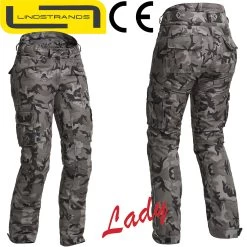 Lindstrands Damen-Motorradhose ZION LADIES Allwetter Wasserdicht CE 9 Lindstrands Damen-Motorradhose ZION LADIES Allwetter Wasserdicht CE -Motorradbekleidungsgeschäft lindstrands zion damen camo haupt