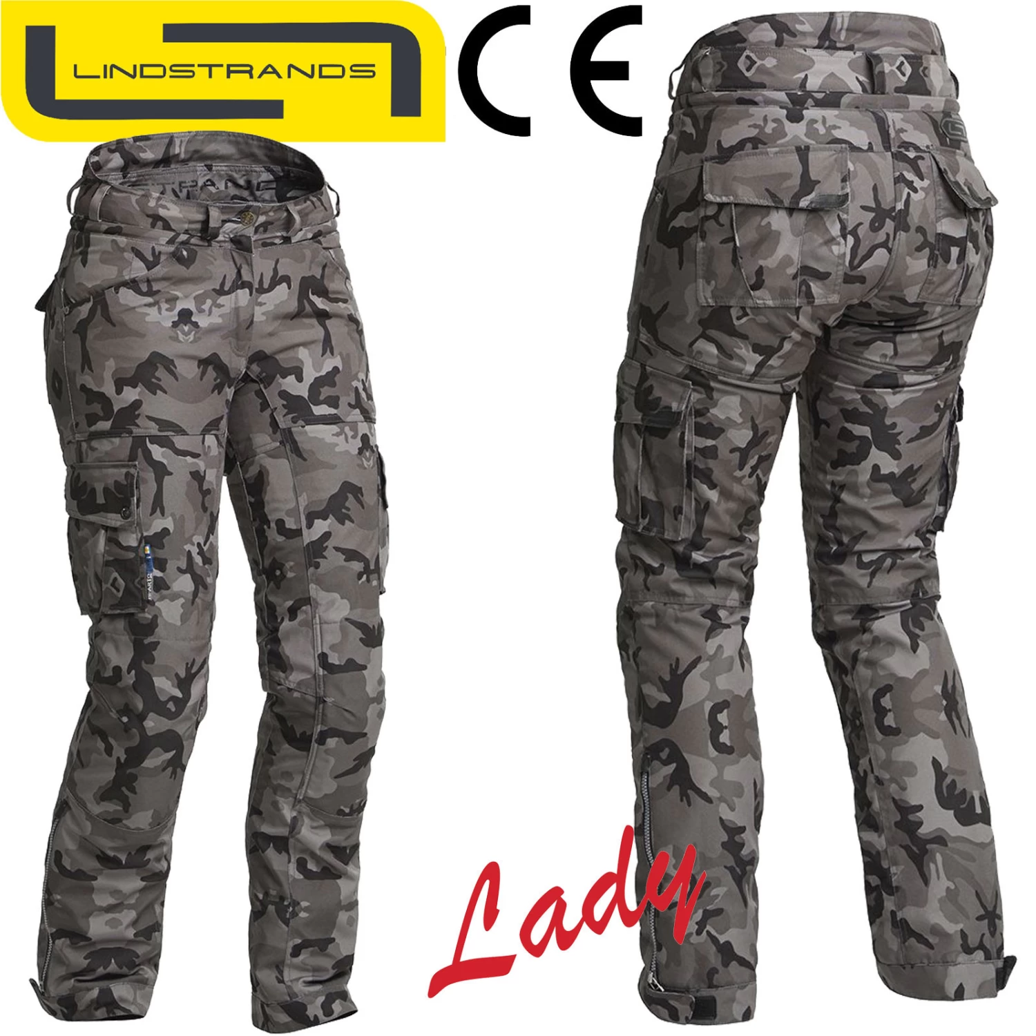 Lindstrands Damen-Motorradhose ZION LADIES Allwetter Wasserdicht CE 5 Lindstrands Damen-Motorradhose ZION LADIES Allwetter Wasserdicht CE – Bild 3