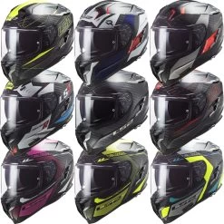 LS2 Integralhelm FF327 CHALLENGER CARBON CT2 Mit Sonnenblende Und Max Vision Pinlock -Motorradbekleidungsgeschäft ls2 ff327 challenger carbon helme multi hauptbild all ohne