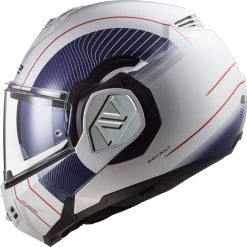 LS2 Klapphelm FF906 ADVANT Modularhelm ECE 22.06 P/J Homologation 180 Grad Kinnteil Sonnenblende Pinlock -Motorradbekleidungsgeschäft ls2 ff906 advant cooper white blue 03
