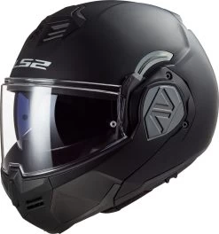 LS2 Klapphelm FF906 ADVANT Modularhelm ECE 22.06 P/J Homologation 180 Grad Kinnteil Sonnenblende Pinlock -Motorradbekleidungsgeschäft ls2 ff906 advant solid matt black 01 1