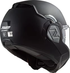 LS2 Klapphelm FF906 ADVANT Modularhelm ECE 22.06 P/J Homologation 180 Grad Kinnteil Sonnenblende Pinlock -Motorradbekleidungsgeschäft ls2 ff906 advant solid matt black 02