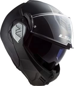 LS2 Klapphelm FF906 ADVANT Modularhelm ECE 22.06 P/J Homologation 180 Grad Kinnteil Sonnenblende Pinlock -Motorradbekleidungsgeschäft ls2 ff906 advant solid matt black 03