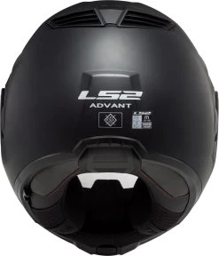 LS2 Klapphelm FF906 ADVANT Modularhelm ECE 22.06 P/J Homologation 180 Grad Kinnteil Sonnenblende Pinlock -Motorradbekleidungsgeschäft ls2 ff906 advant solid matt black 15
