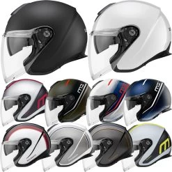 Schuberth Jethelm M1 PRO Mit Großem Visier Und Getönter Sonnenblende