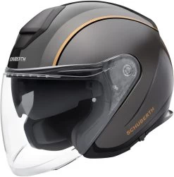 Schuberth Jethelm M1 PRO Mit Großem Visier Und Getönter Sonnenblende -Motorradbekleidungsgeschäft m1 pro outline black 45