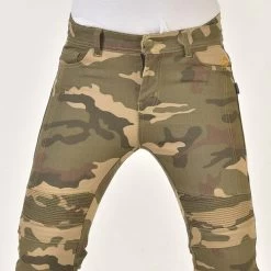 Trilobite Motorradjeans MICAS URBAN Damen Slim-Fit CE AA Mit Aramid Und SAS-TEC Knieprotektoren -Motorradbekleidungsgeschäft micas urban ladies camo3 3