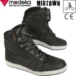 Modeka Motorradsneaker MIDTOWN Urban Leder Schuhe Zum Schnüren Mit CE Und Protektoren 11 Modeka Motorradsneaker MIDTOWN Urban Leder Schuhe Zum Schnüren Mit CE Und Protektoren -Motorradbekleidungsgeschäft midtown b 140 haupt