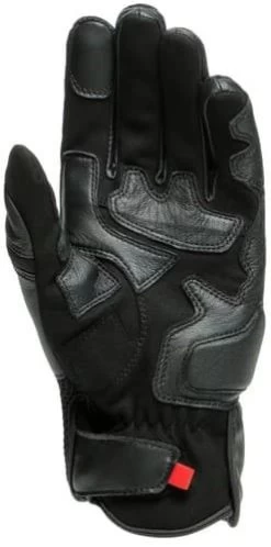 Dainese MIG 3 Motorradhandschuhe Unisex Smart Touch CE Leder Amica -Motorradbekleidungsgeschäft mig 3 unisex leather gloves black fluo yellow3