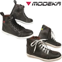Modeka Motorradschuhe LANE Leder Sneaker Mit Innenschuhverstärkungen