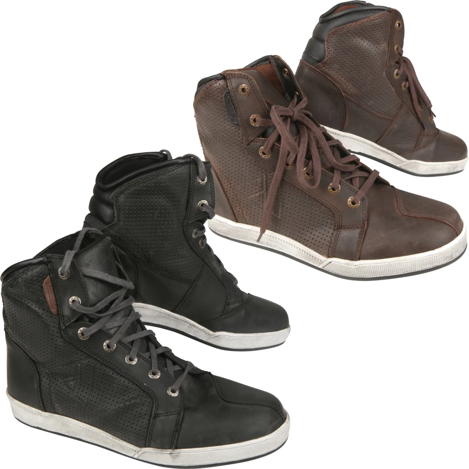 Modeka Motorradsneaker MIDTOWN Urban Leder Schuhe Zum Schnüren Mit CE Und Protektoren 4 Modeka Motorradsneaker MIDTOWN Urban Leder Schuhe Zum Schnüren Mit CE Und Protektoren – Bild 2