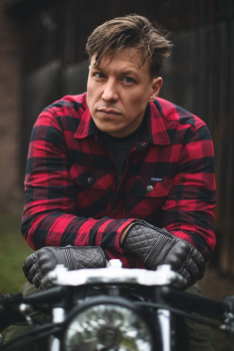 Modeka Flanellhemd NOONER Motorradjacke Holzfällerhemd CE A Aramid Mit Protektoren 7 Modeka Flanellhemd NOONER Motorradjacke Holzfällerhemd CE A Aramid Mit Protektoren – Bild 5