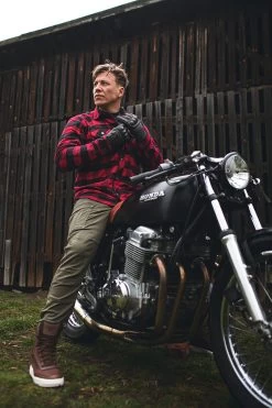 Modeka Flanellhemd NOONER Motorradjacke Holzfällerhemd CE A Aramid Mit Protektoren 20 Modeka Flanellhemd NOONER Motorradjacke Holzfällerhemd CE A Aramid Mit Protektoren -Motorradbekleidungsgeschäft modeka nooner jacke rot schwarz 7