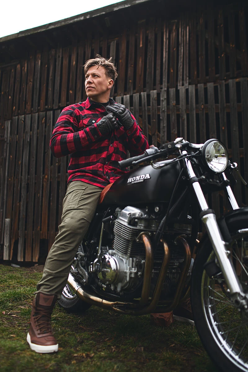 Modeka Flanellhemd NOONER Motorradjacke Holzfällerhemd CE A Aramid Mit Protektoren 10 Modeka Flanellhemd NOONER Motorradjacke Holzfällerhemd CE A Aramid Mit Protektoren – Bild 8