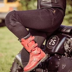 MotoGirl Motorrad-Leggings SHERRIE Damen CE AAA Mit Mesh-Futter Hoher Taille Und Protektoren -Motorradbekleidungsgeschäft motogirl sherrie leggings black l1