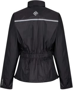 MotoGirl Motorradjacke WATERPROOF By Tucano Urbano Regenjacke Wasserdicht -Motorradbekleidungsgeschäft motogirl waterproof jacket tu black 2