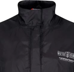 MotoGirl Motorradjacke WATERPROOF By Tucano Urbano Regenjacke Wasserdicht -Motorradbekleidungsgeschäft motogirl waterproof jacket tu black 5