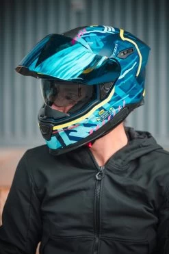 Nexx Y.100R Racer Sport-Integralhelm ECE 22.06 Mit Pinlock Sonnenblende Spoiler -Motorradbekleidungsgeschäft mp3r2691