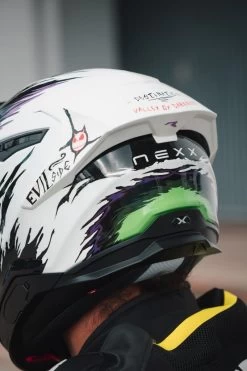 Nexx Y.100R Racer Sport-Integralhelm ECE 22.06 Mit Pinlock Sonnenblende Spoiler -Motorradbekleidungsgeschäft mp3r3192